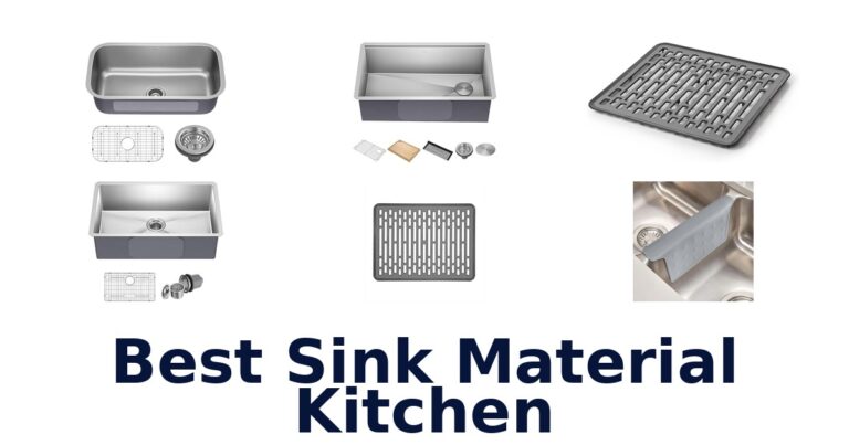 best sink material kitchen