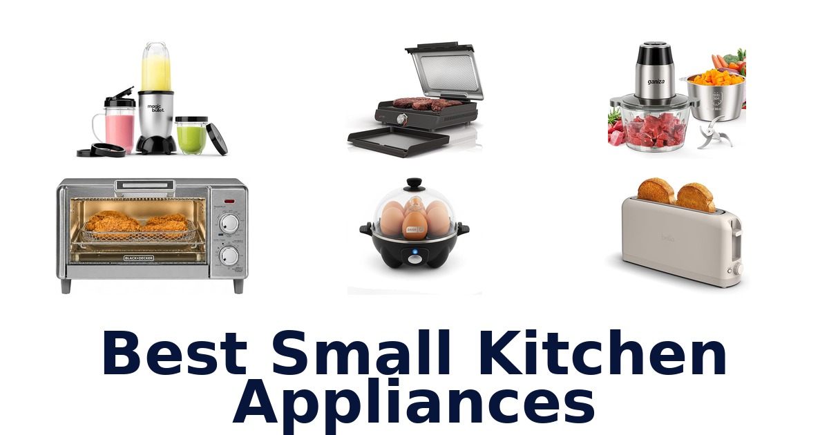 best small kitchen appliances