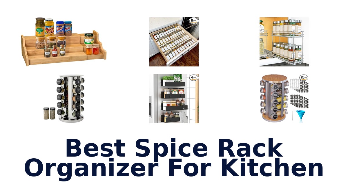 best spice rack organizer for kitchen