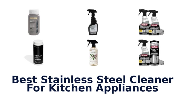 best stainless steel cleaner for kitchen appliances