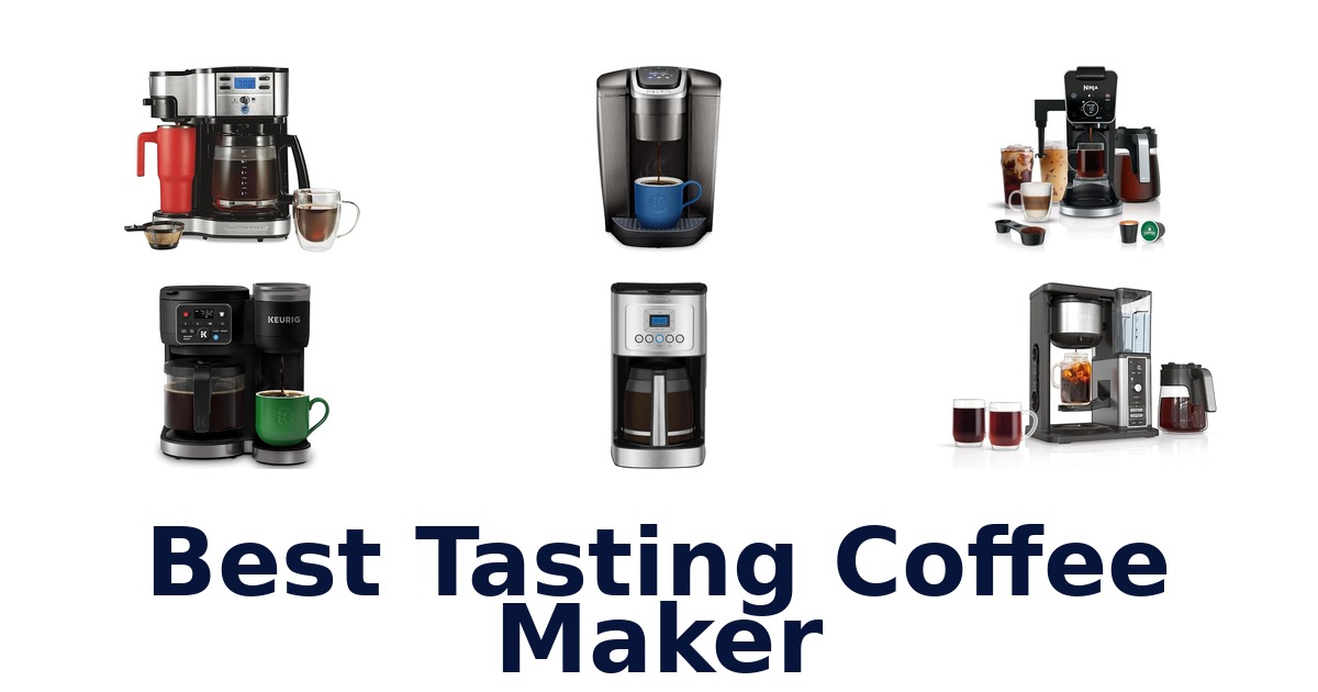 best tasting coffee maker