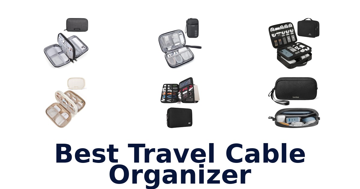 best travel cable organizer