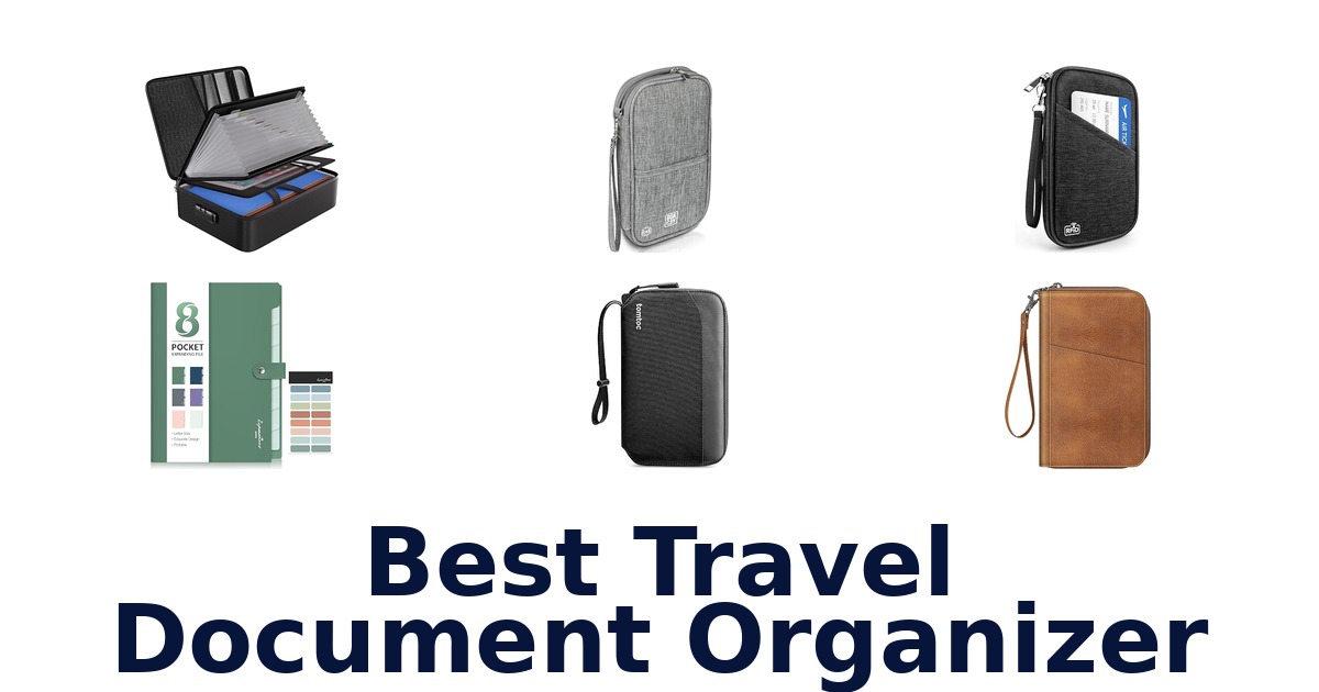best travel document organizer