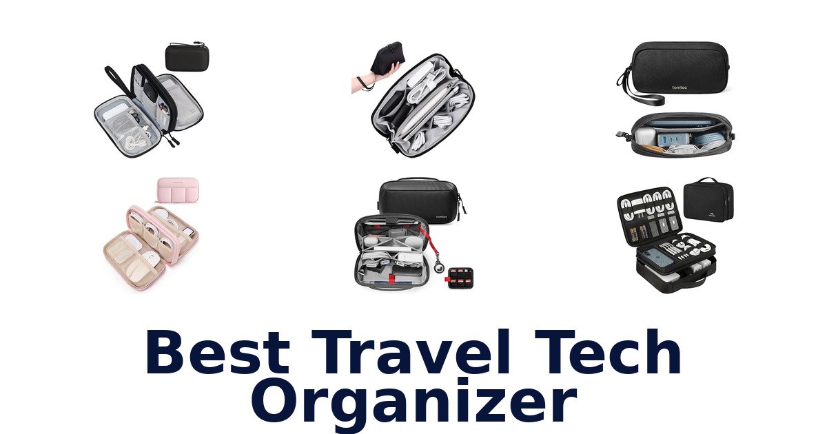 best travel tech organizer