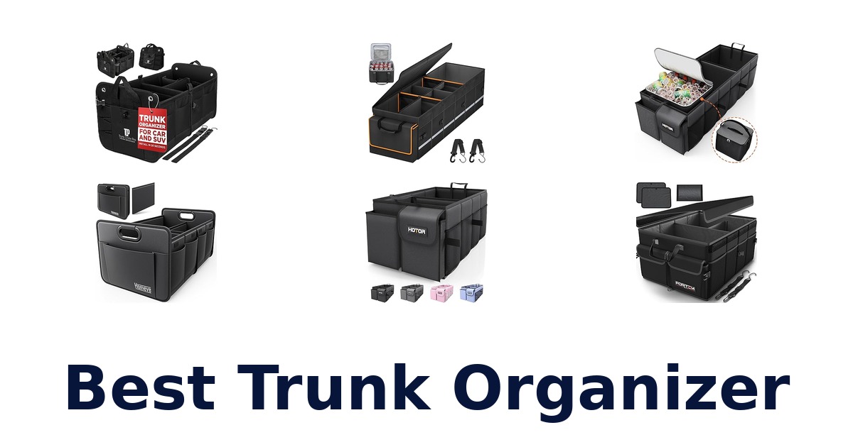 best trunk organizer