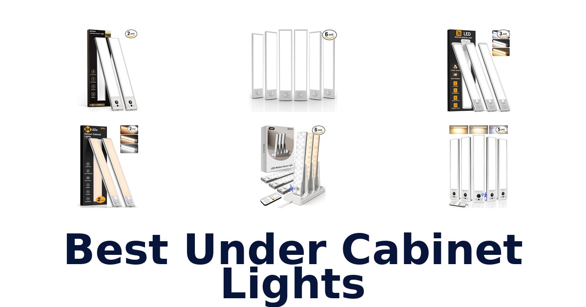 best under cabinet lights