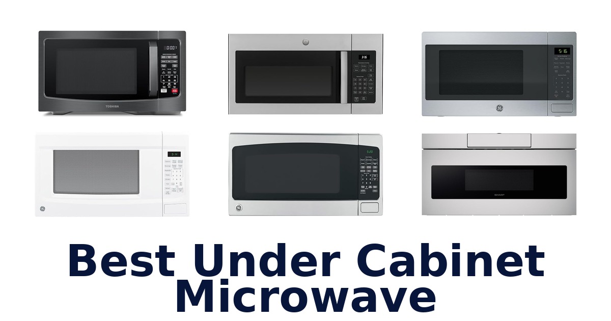 best under cabinet microwave
