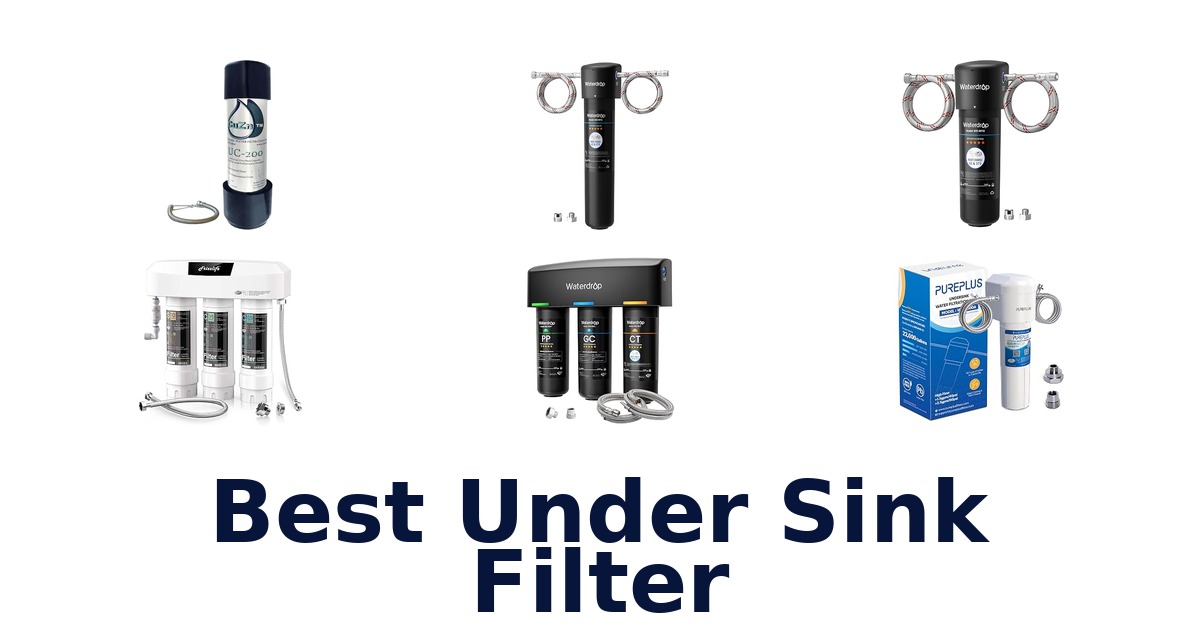 best under sink filter