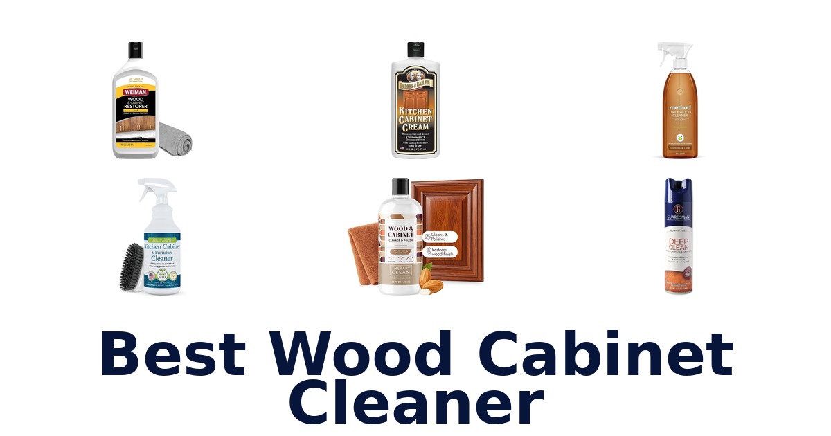 best wood cabinet cleaner