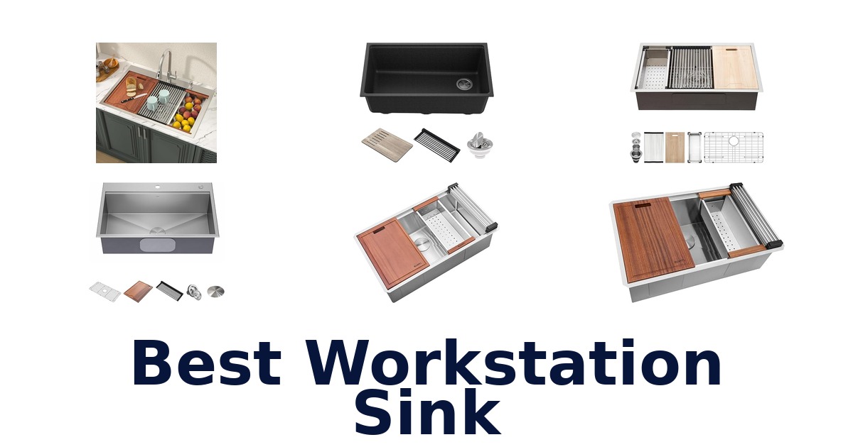 best workstation sink
