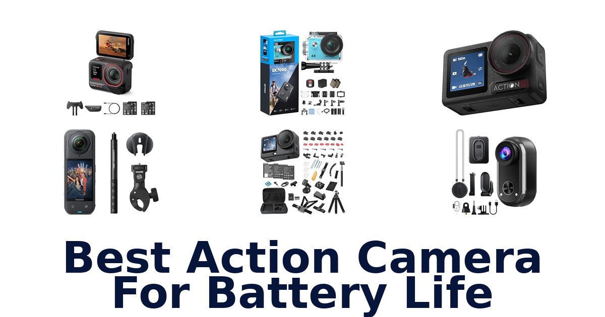 Best Action Camera For Battery Life