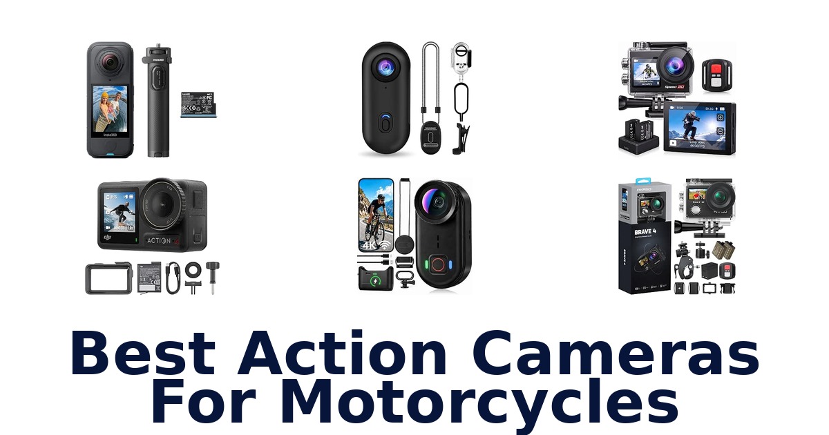 Best Action Cameras For Motorcycles