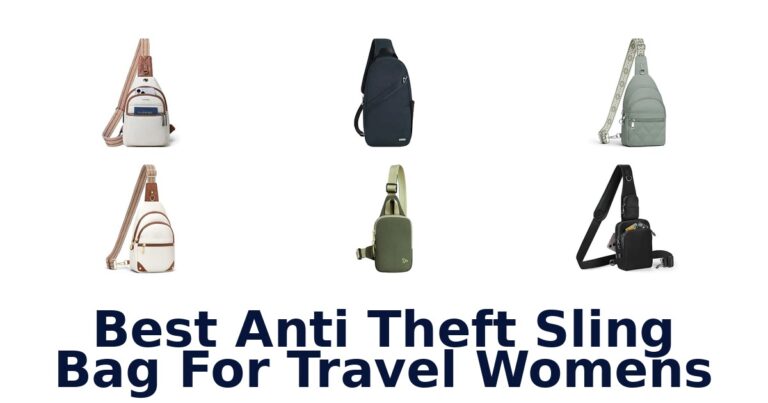 Best Anti Theft Sling Bag For Travel Womens