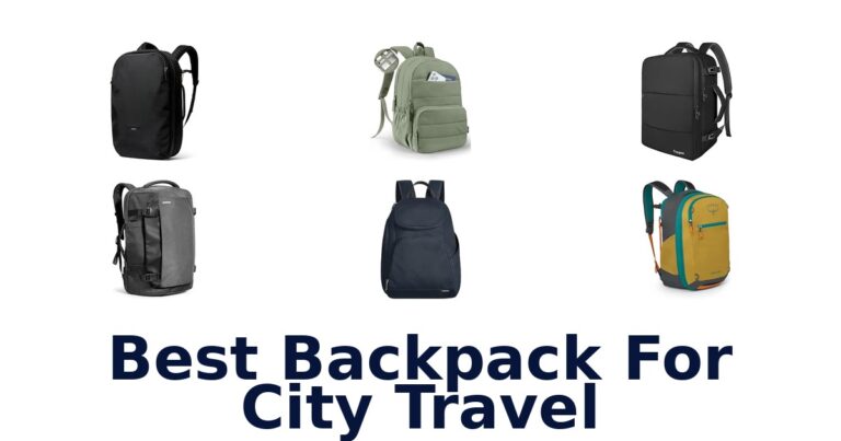 Best Backpack For City Travel
