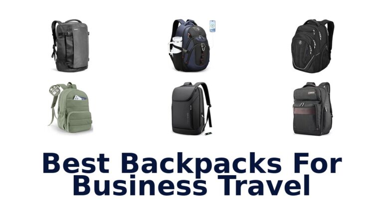 Best Backpacks For Business Travel