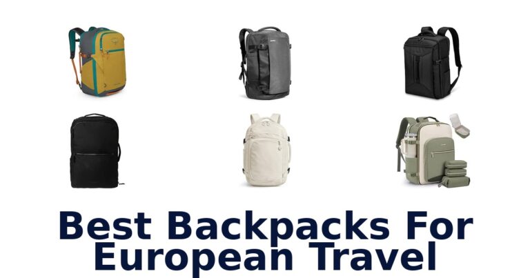 Best Backpacks For European Travel