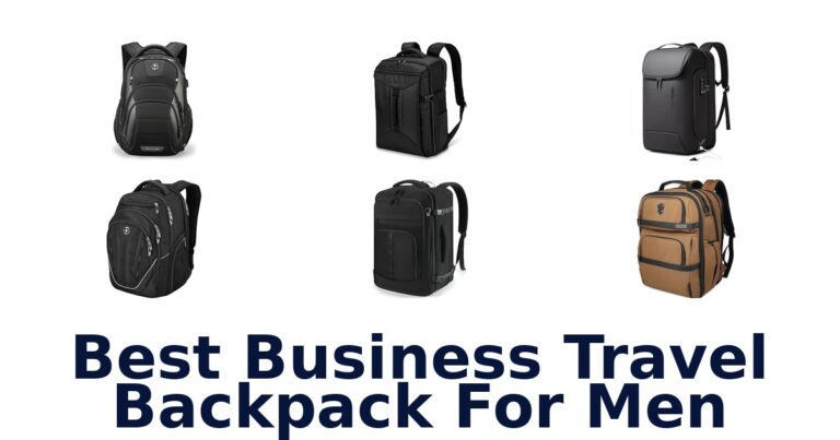 Best Business Travel Backpack For Men