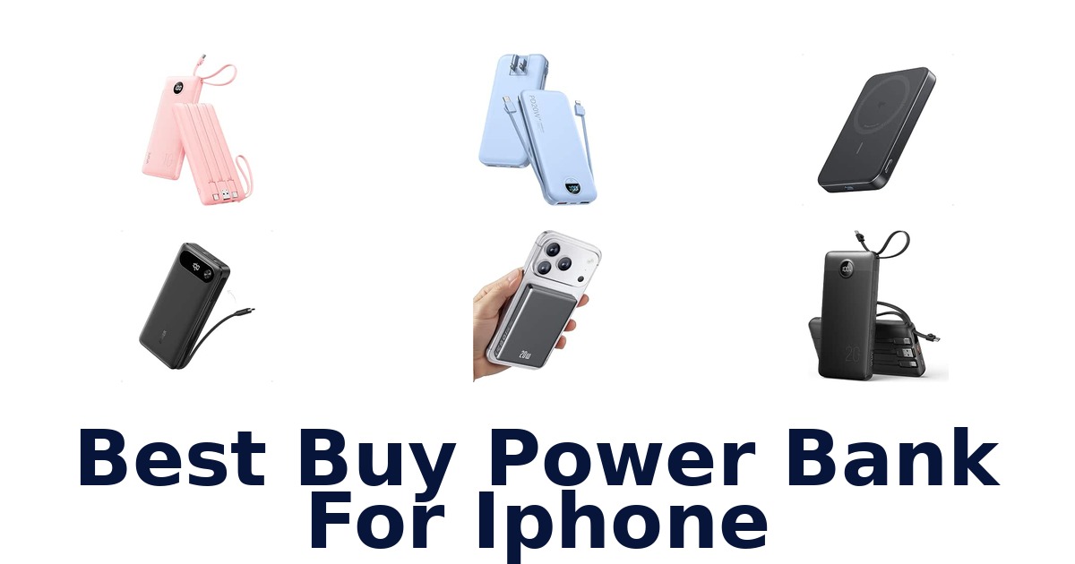 Best Buy Power Bank For iPhone