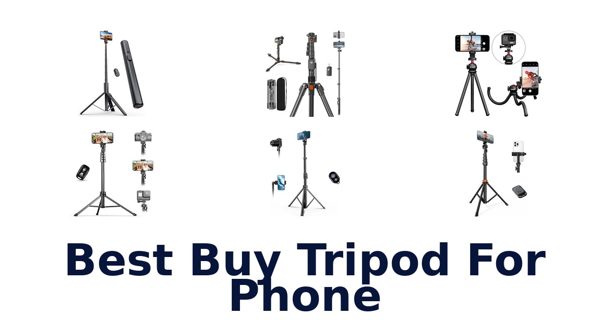 Best Buy Tripod For Phone