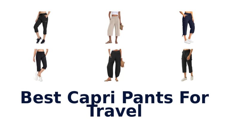 Best Capri Pants For Travel