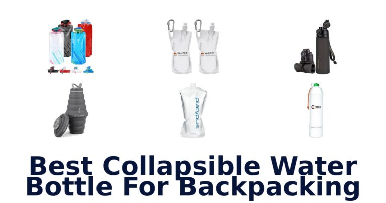 Best Collapsible Water Bottle For Backpacking