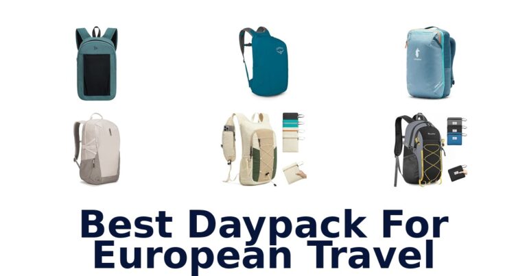 Best Daypack For European Travel