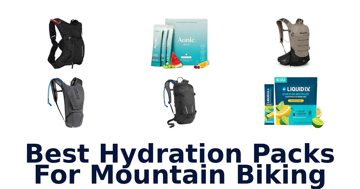Best Hydration Packs For Mountain Biking