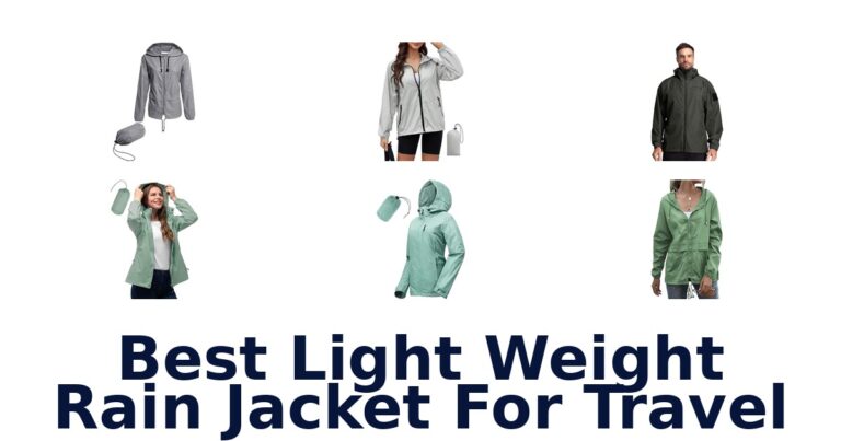 Best Light Weight Rain Jacket For Travel