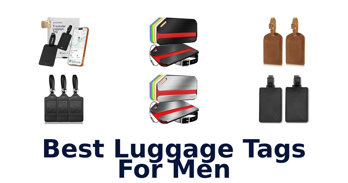 Best Luggage Tags For Men