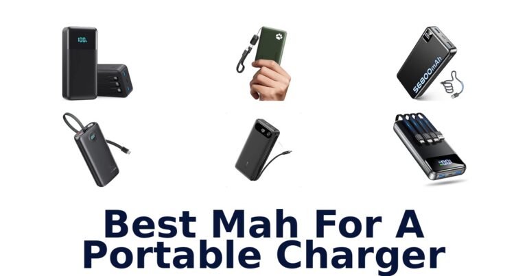 Best Mah For A Portable Charger