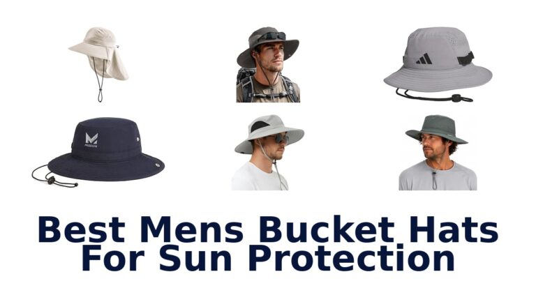 Best Mens Bucket Hats For Sun Protection