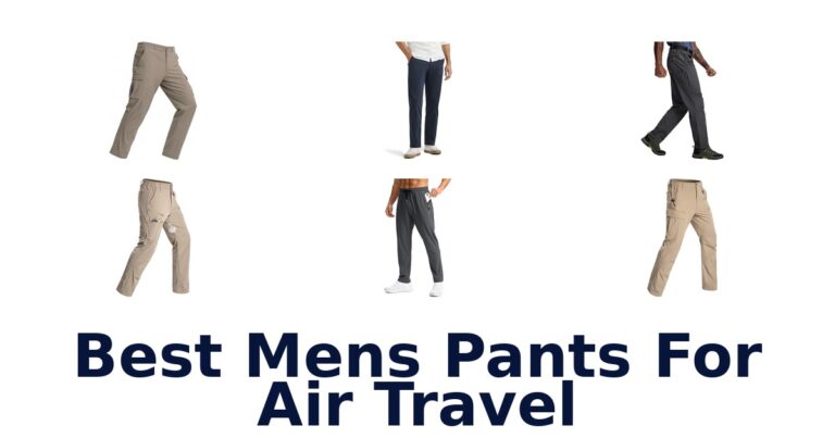 Best Mens Pants For Air Travel