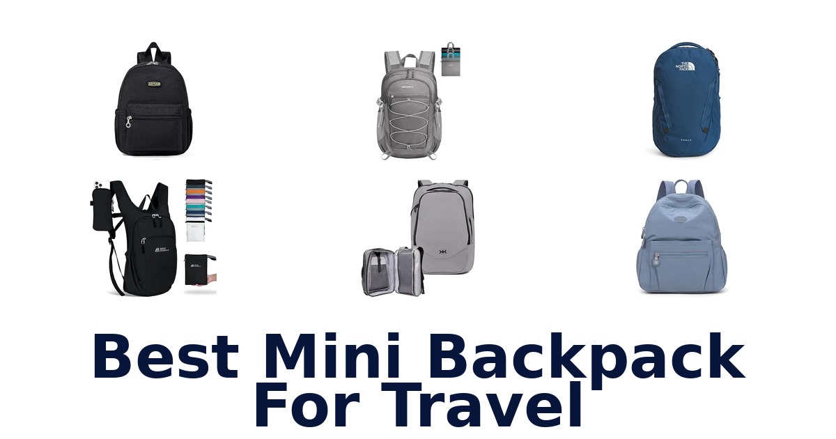 Best Mini Backpack For Travel