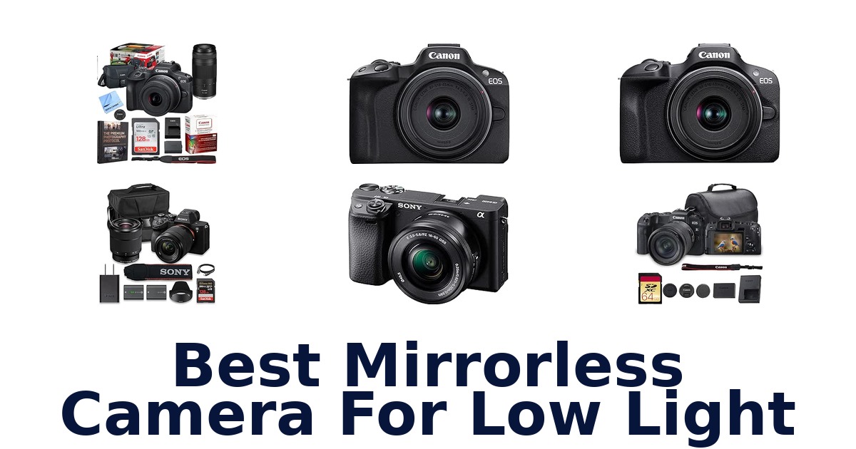 Best Mirrorless Camera For Low Light