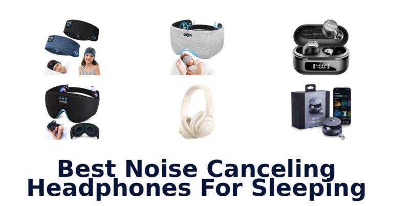 Best Noise Canceling Headphones For Sleeping