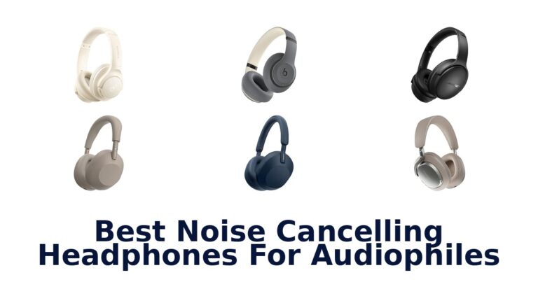 Best Noise Cancelling Headphones For Audiophiles