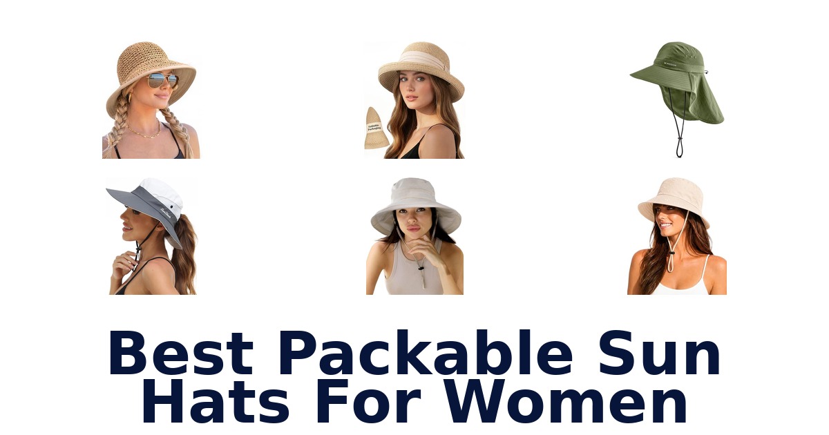 Best Packable Sun Hats For Women