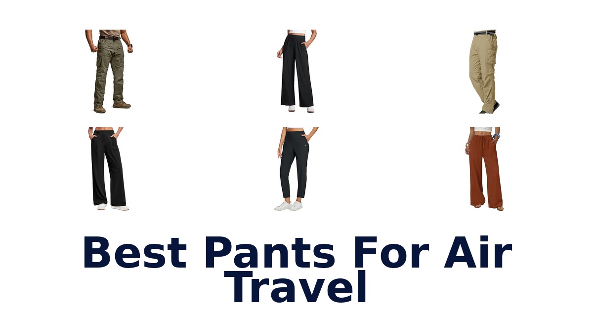 Best Pants For Air Travel
