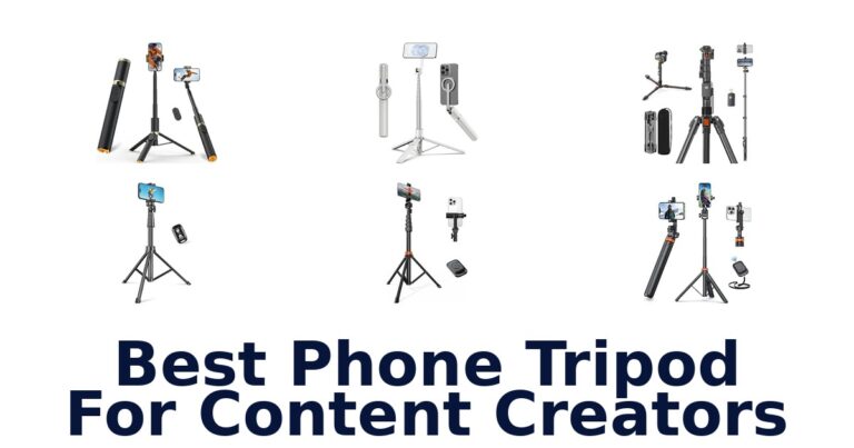 Best Phone Tripod For Content Creators