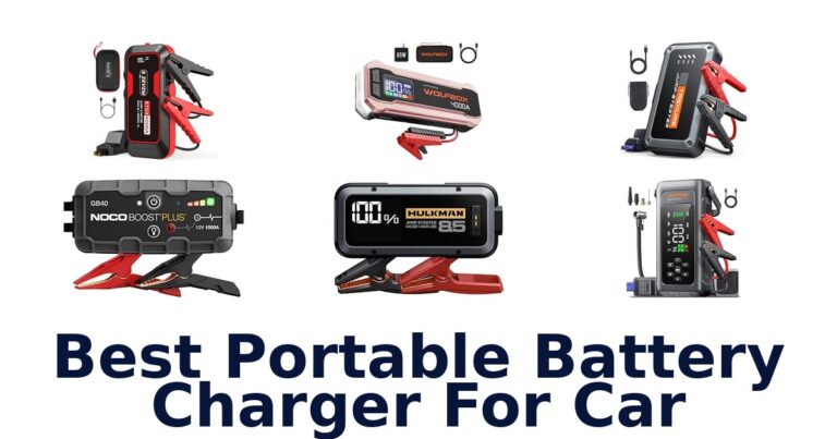Best Portable Battery Charger For Car