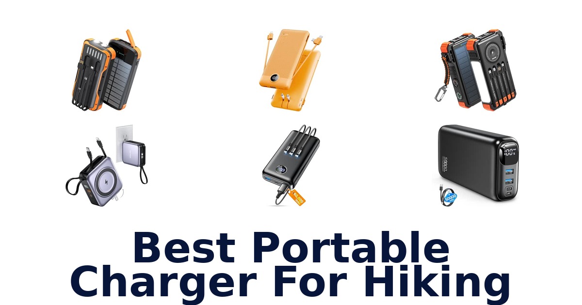 Best Portable Charger For Hiking