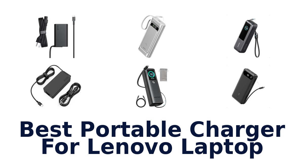 Best Portable Charger For Lenovo Laptop