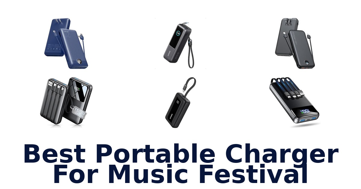 Best Portable Charger For Music Festival
