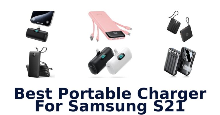 Best Portable Charger For Samsung S21