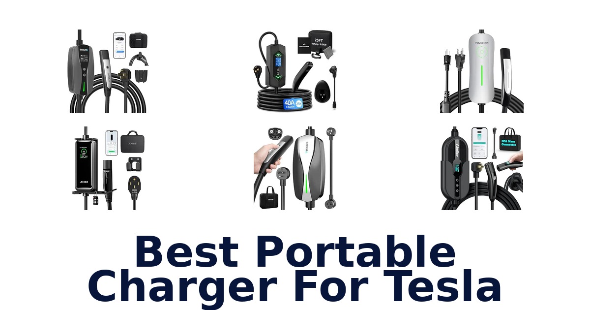 Best Portable Charger For Tesla