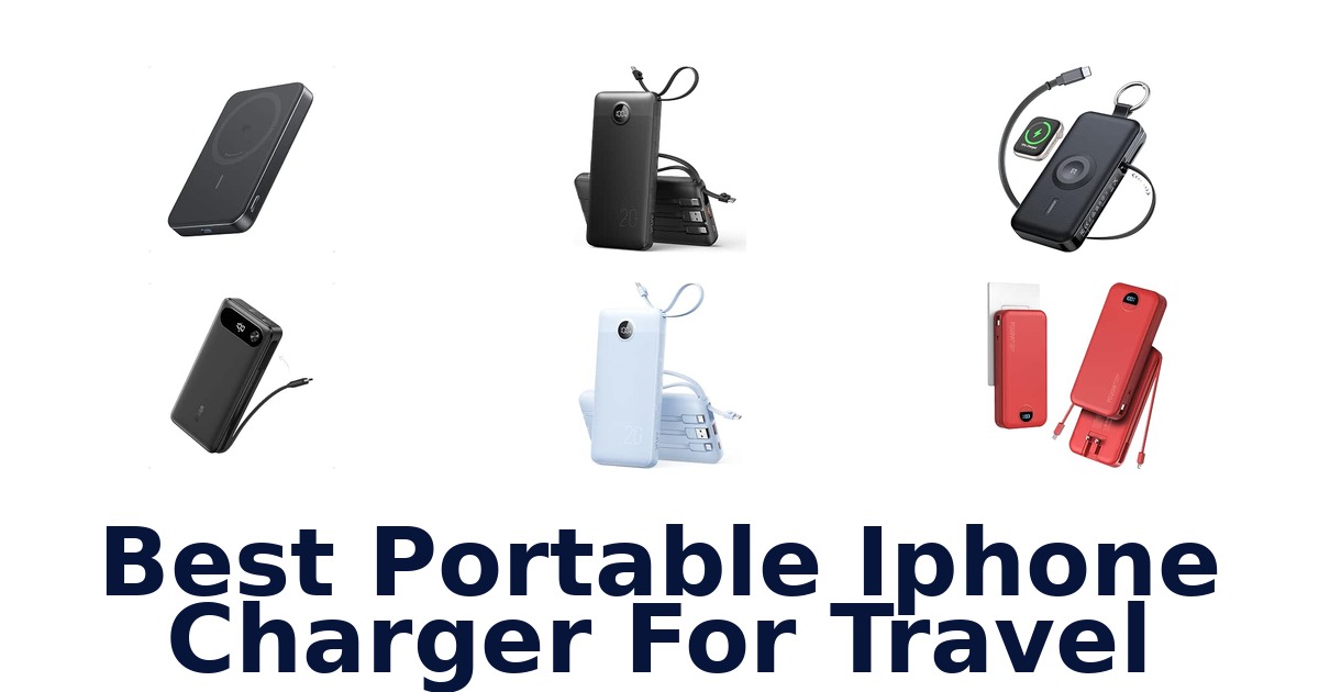 Best Portable iPhone Charger For Travel