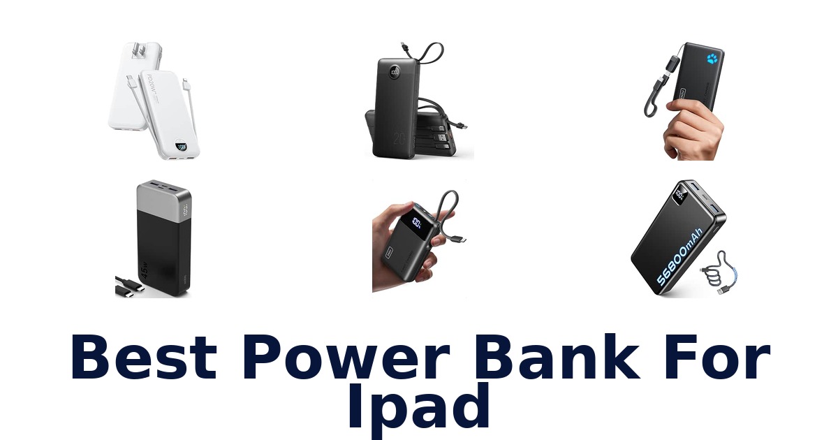 Best Power Bank For iPad