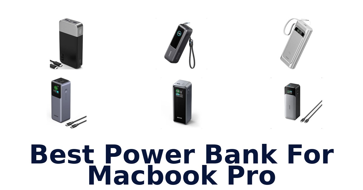 Best Power Bank For MacBook Pro