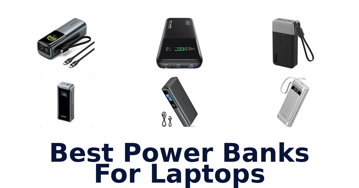 Best Power Banks For Laptops