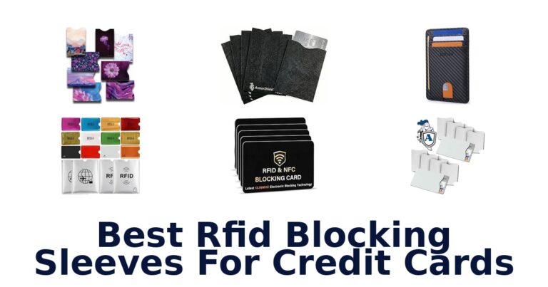 Best RFID Blocking Sleeves For Credit Cards